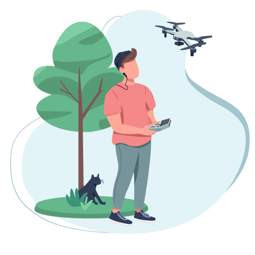 drone pour environement